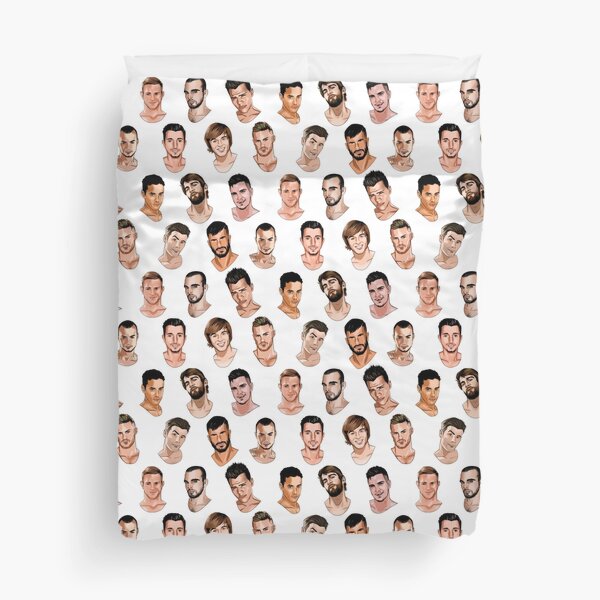Hommes du Porno Housse de couette
