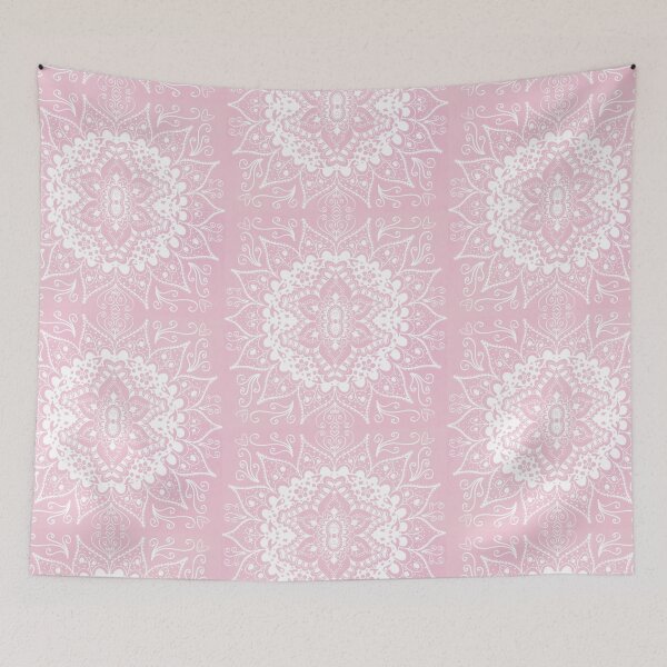 Item preview, Mandala Baby Pink designed and sold by madamemorgane.
