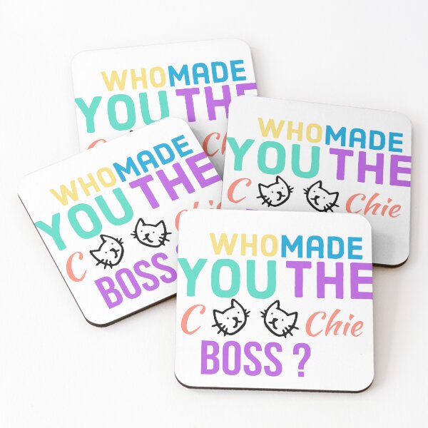 Item preview, Who Made You the Coochie Boss Shirt designed and sold by ShinobiWardrobe.