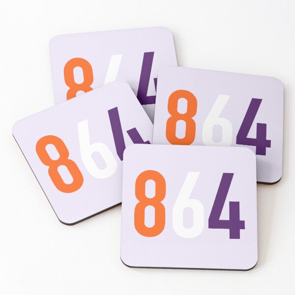 Item preview, 864 area code orange white purple  designed and sold by emilees.