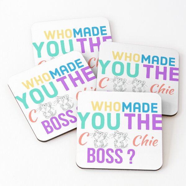 Item preview, Who Made You The Coochie Boss Shirt designed and sold by ShinobiWardrobe.
