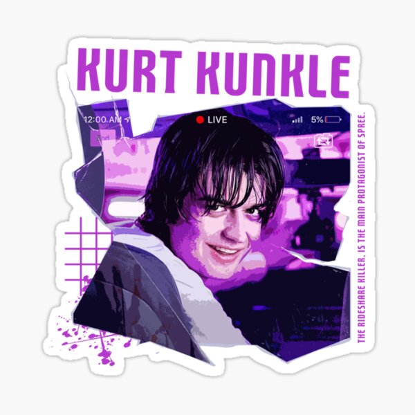 Kurt Kunkle Spree Sticker for Sale by palmwooddesigns