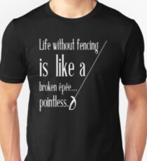 Fencing Enthusiast Unisex T-Shirt