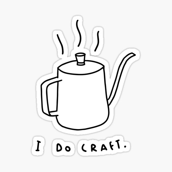 "Drip Coffee / Coffee Lovers / Coffee Sticker" Sticker for Sale by