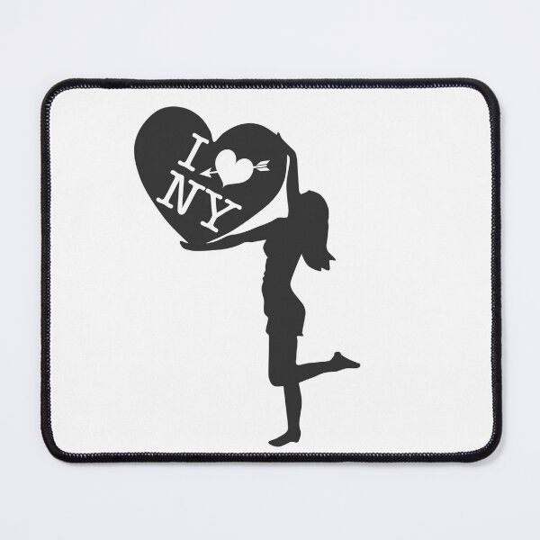 Item preview, I love newyork Nyc Sticker & art work designed and sold by Clothesaccess.
