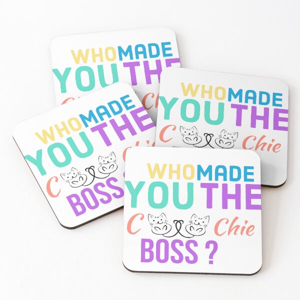 Item preview, Who Made You The Coochie Boss Shirt designed and sold by ShinobiWardrobe.