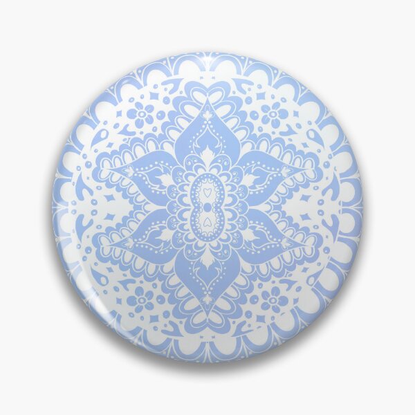 Item preview, Mandala Baby Blue designed and sold by madamemorgane.