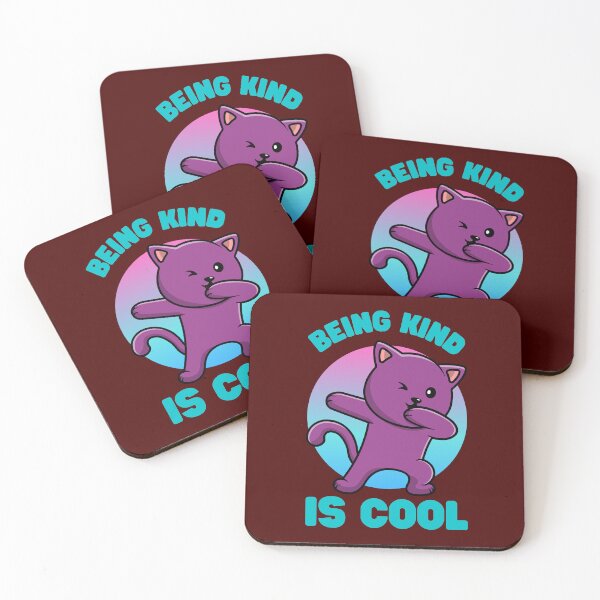 Item preview, | Being Kind Is Cool | Cat Loves Dancing | designed and sold by Keep Smiling.