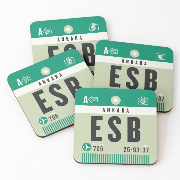 Item preview, Luggage Tag A - ESB Ankara Turkey designed and sold by VoodooCircus.