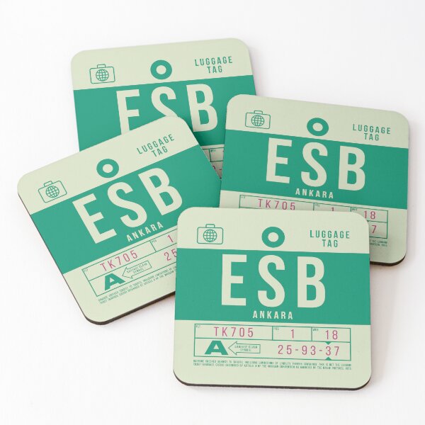 Item preview, Luggage Tag B - ESB Ankara Turkey designed and sold by VoodooCircus.