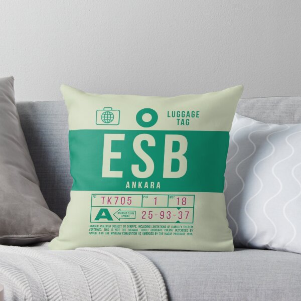Item preview, Luggage Tag B - ESB Ankara Turkey designed and sold by VoodooCircus.