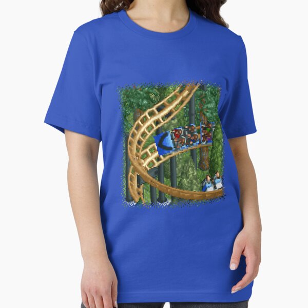 Aperçu de l'œuvre RollerCoaster Tycoon RCT 1 - Montagnes russes en boucle en acier créée et vendue par vortiene.