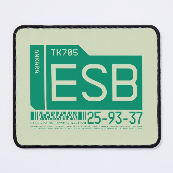 Item preview, Luggage Tag C - ESB Ankara Turkey designed and sold by VoodooCircus.