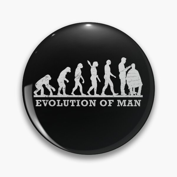 Item preview, Barber Funny Evolution of Man designed and sold by rafaeltto.
