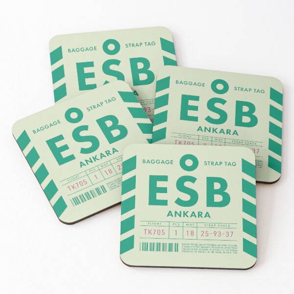 Item preview, Luggage Tag D - ESB Ankara Turkey designed and sold by VoodooCircus.
