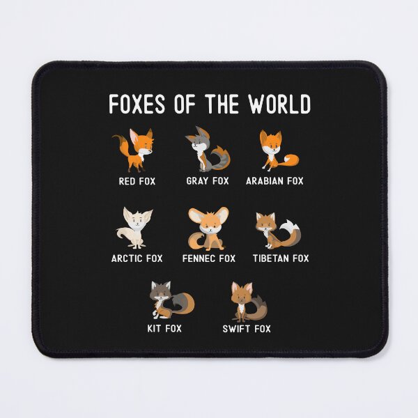 Item preview, Foxes of The World Cute Fox Lover Animals Educational  designed and sold by alenaz.