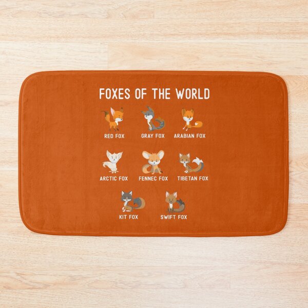 Item preview, Foxes of The World Cute Fox Lover Animals Educational  designed and sold by alenaz.