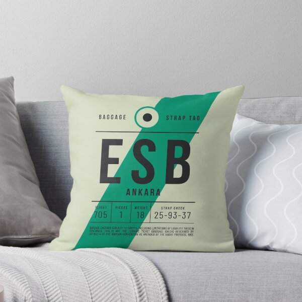 Item preview, Luggage Tag E - ESB Ankara Turkey designed and sold by VoodooCircus.