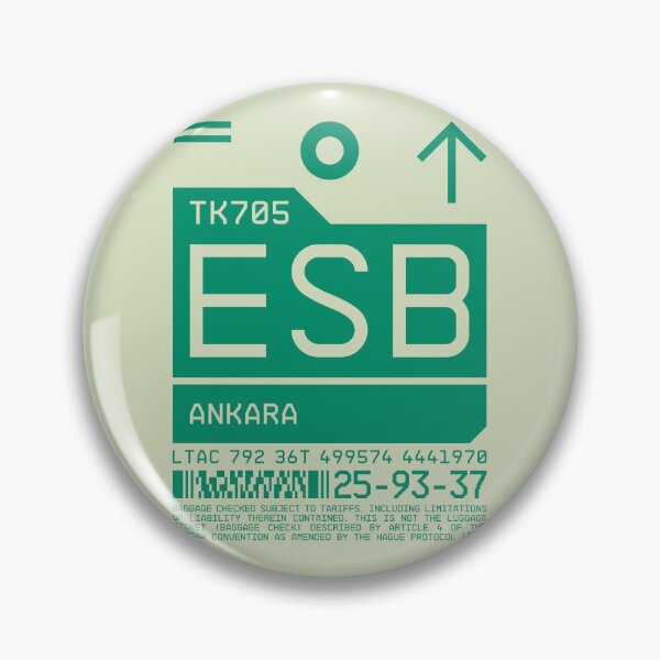 Item preview, Luggage Tag C - ESB Ankara Turkey designed and sold by VoodooCircus.