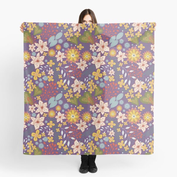 Vintage Feelings - Purple Scarf