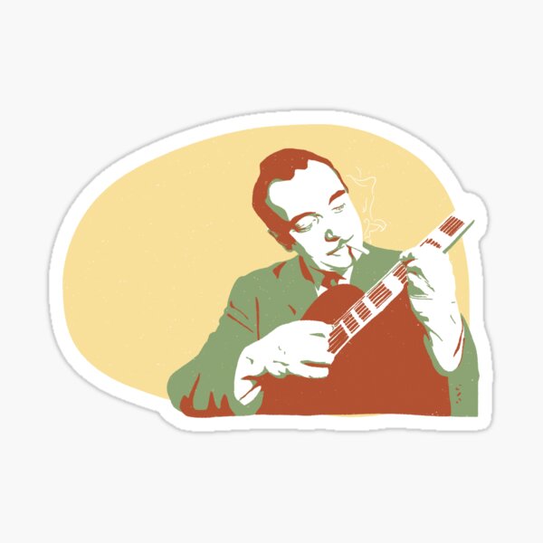 Django Reinhardt Sticker