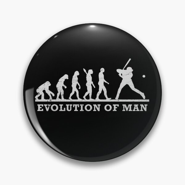 Item preview, Baseball Funny Evolution of Man designed and sold by rafaeltto.
