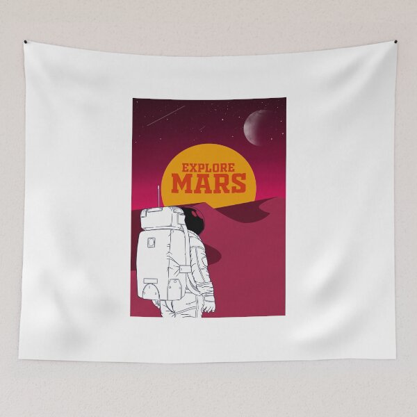 Item preview, Explore Mars designed and sold by Artsilhouette.