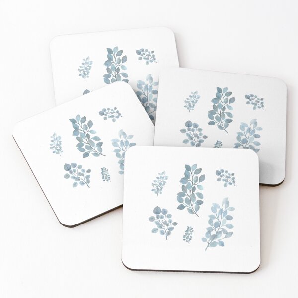 Item preview, Lots of Blue leaves designed and sold by RuriIbara.
