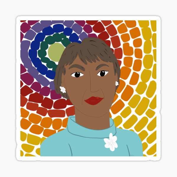 Alma Thomas Sticker