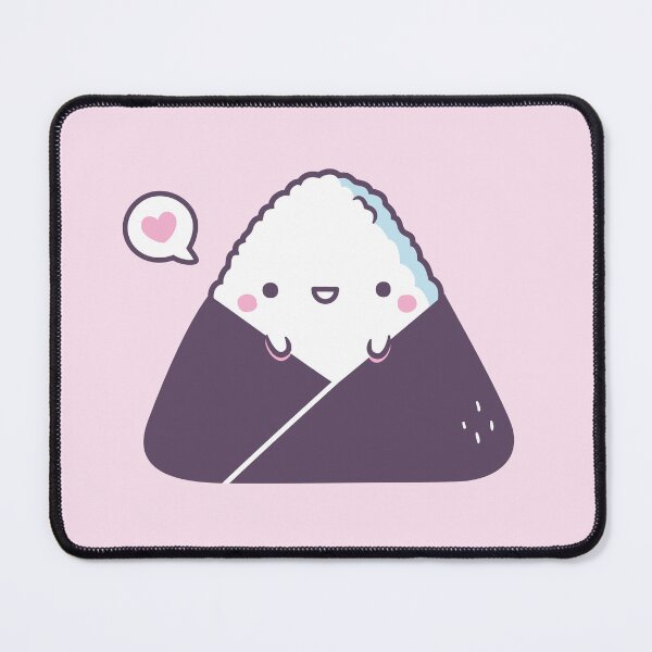 Item preview, Cute Happy Onigiri Japanese Rice Ball designed and sold by rustydoodle.