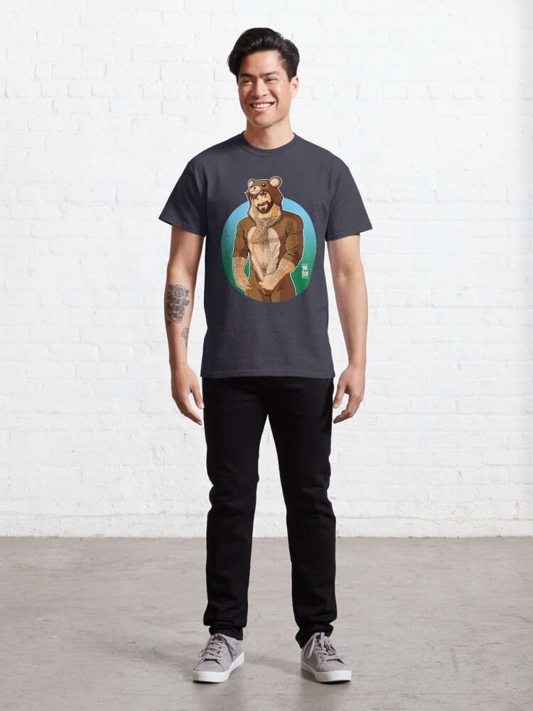 Alternate view of ADAM LIKES TEDDY BEARS Classic T-Shirt