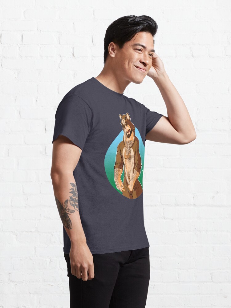 Alternate view of ADAM LIKES TEDDY BEARS Classic T-Shirt