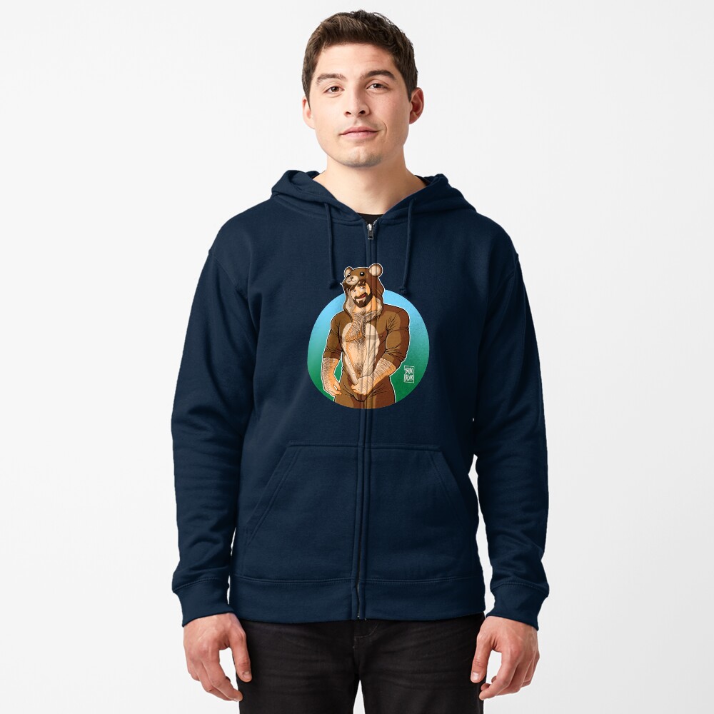Item preview, Zipped Hoodie designed and sold by bobobear.