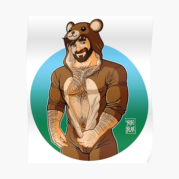 ADAM LIKES TEDDY BEARS Poster