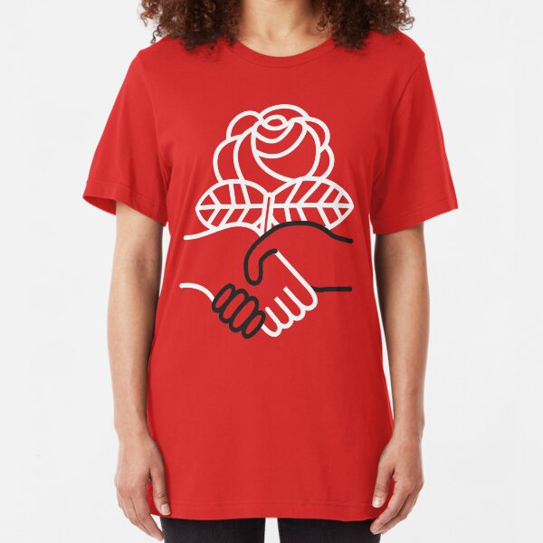 Democratic Socialists of America Slim Fit T-Shirt
