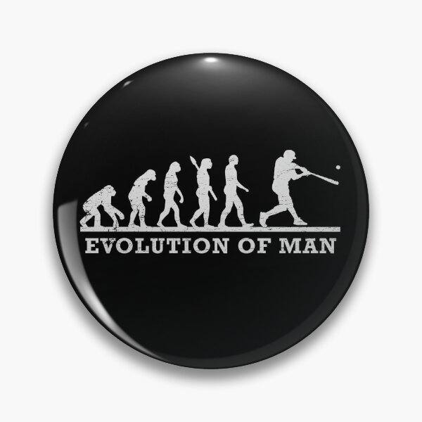 Item preview, Baseball Funny Evolution of Man designed and sold by rafaeltto.