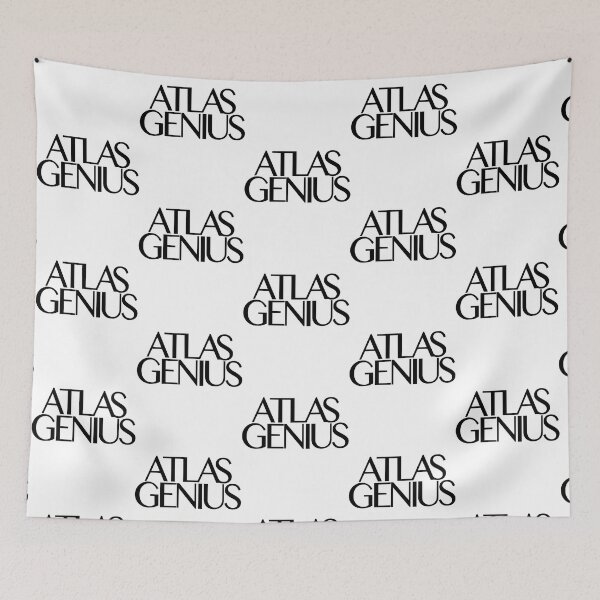Item preview, best logo Atlas-Genius american rock band designed and sold by PinkPeonyStores.