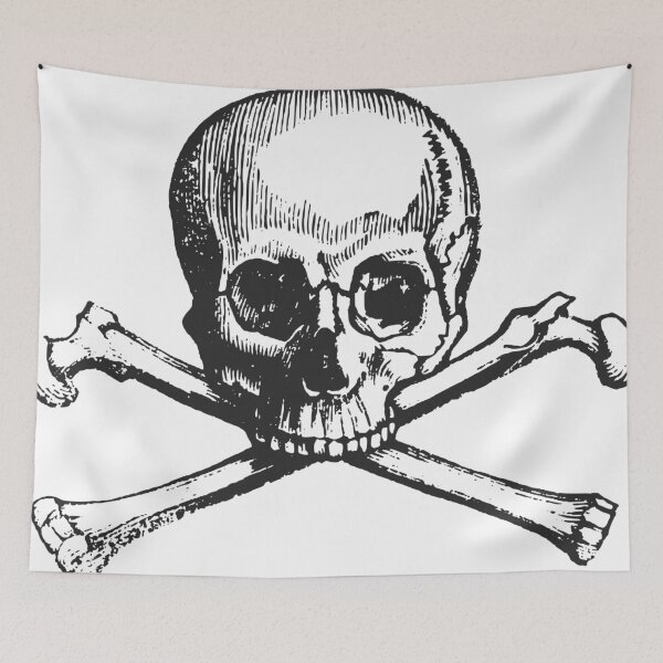 Item preview, Skull and bones pirate designed and sold by FirstRadiant.