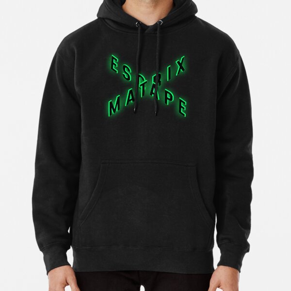 Escape Matrix Neon Green Pullover Hoodie