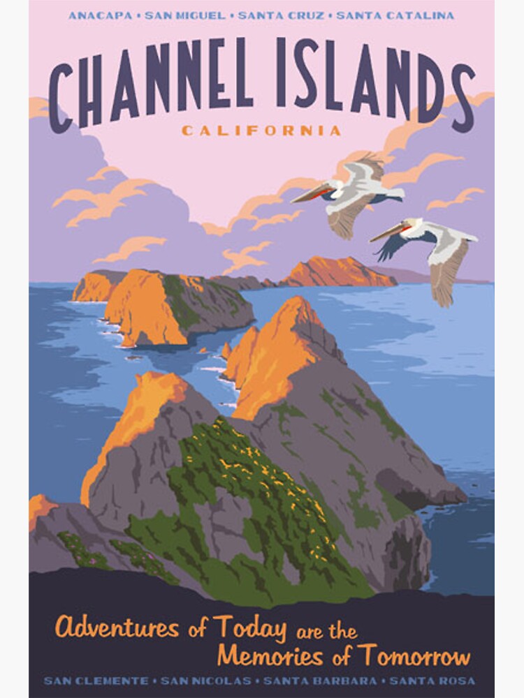 Channel Islands National Park Travel Decal 2 by MeLikeyTees