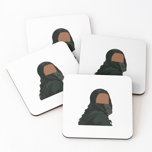 Item preview, inej ghafa silhouette designed and sold by dauntlesgrenade.