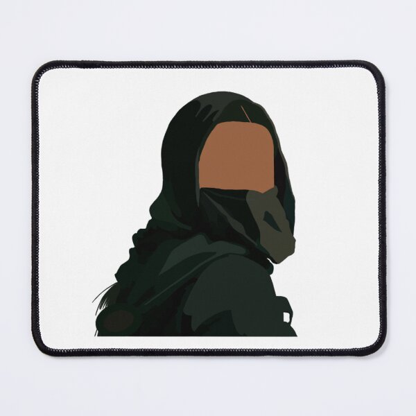Item preview, inej ghafa silhouette designed and sold by dauntlesgrenade.