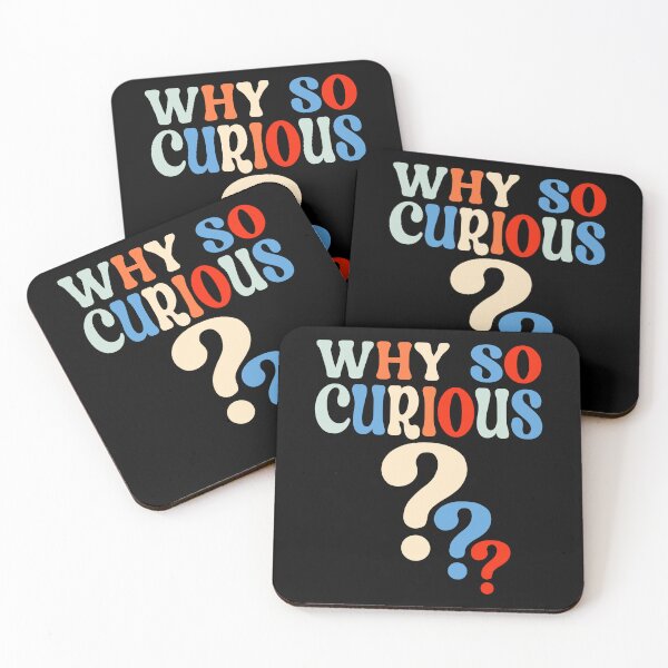 Item preview, Why So Curious T-shirt  designed and sold by KGN  CREATIVITY.