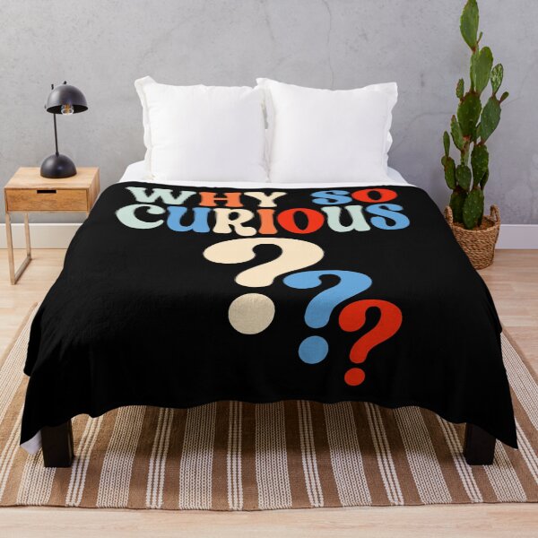 Item preview, Why So Curious T-shirt  designed and sold by KGN  CREATIVITY.