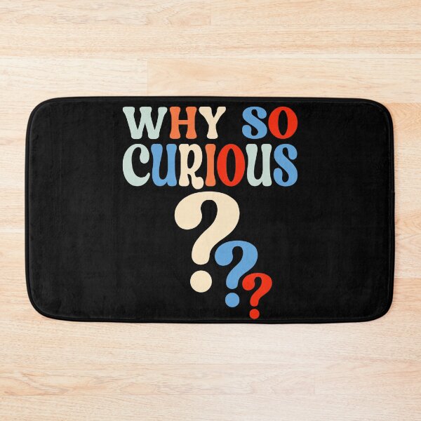 Item preview, Why So Curious T-shirt  designed and sold by KGN  CREATIVITY.