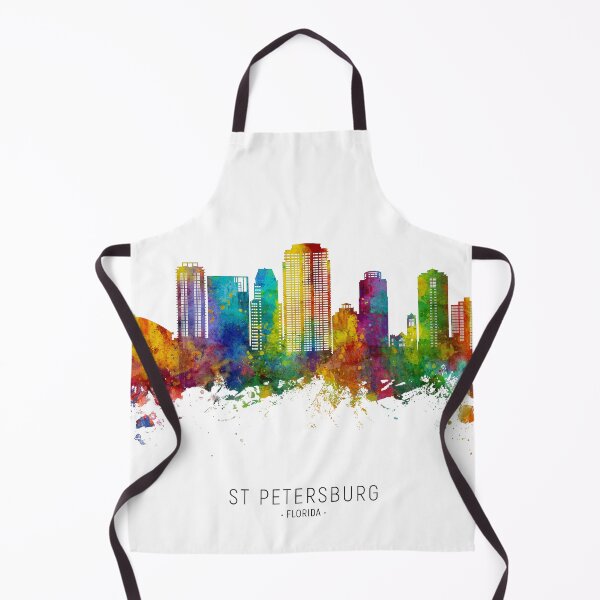 Item preview, St Petersburg Florida Skyline designed and sold by ArtPrints.