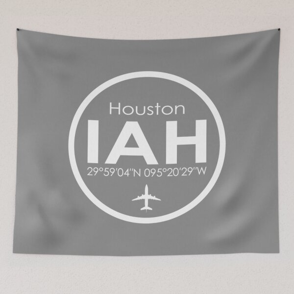 Item preview, Houston Airport T-ShirtIAH, Houston George Bush Intercontinental Airport designed and sold by UmoiHyogo.