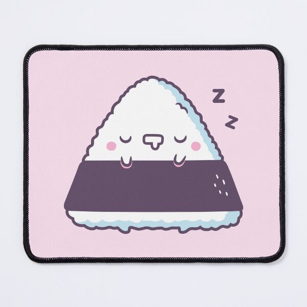 Item preview, Cute Sleeping Onigiri Japanese Rice Ball designed and sold by rustydoodle.