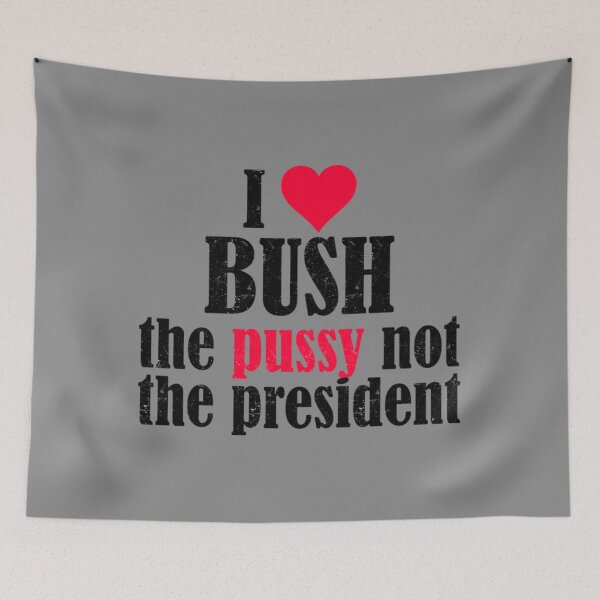 Aperçu de l'œuvre T-shirt J'aime Bush pas le président J'aime Bush pas le président créée et vendue par UmoiHyogo.