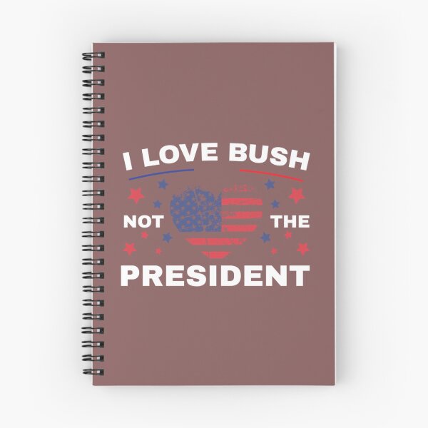 Artikelvorschau, Ich liebe Bush T-Shirti liebe Busch nicht das Präsidentenhemd entworfen und verkauft von UmoiHyogo.